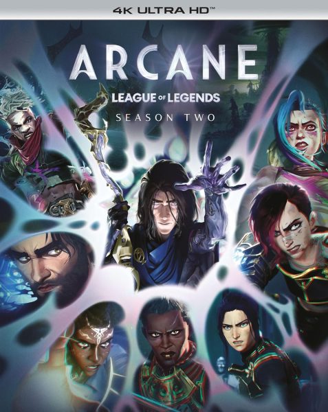 Arcane- League of Legends Season Two 4k UHD slipcover