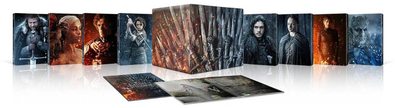 Game of Thrones: The Complete Series Ice & Fire Collection SteelBook