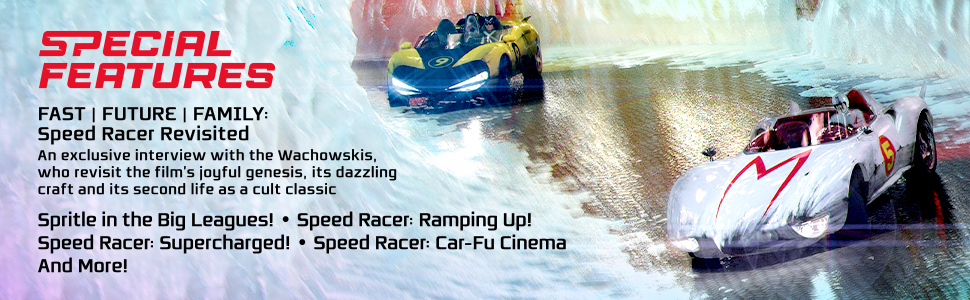 Speed Racer (2008) 4k UHD features