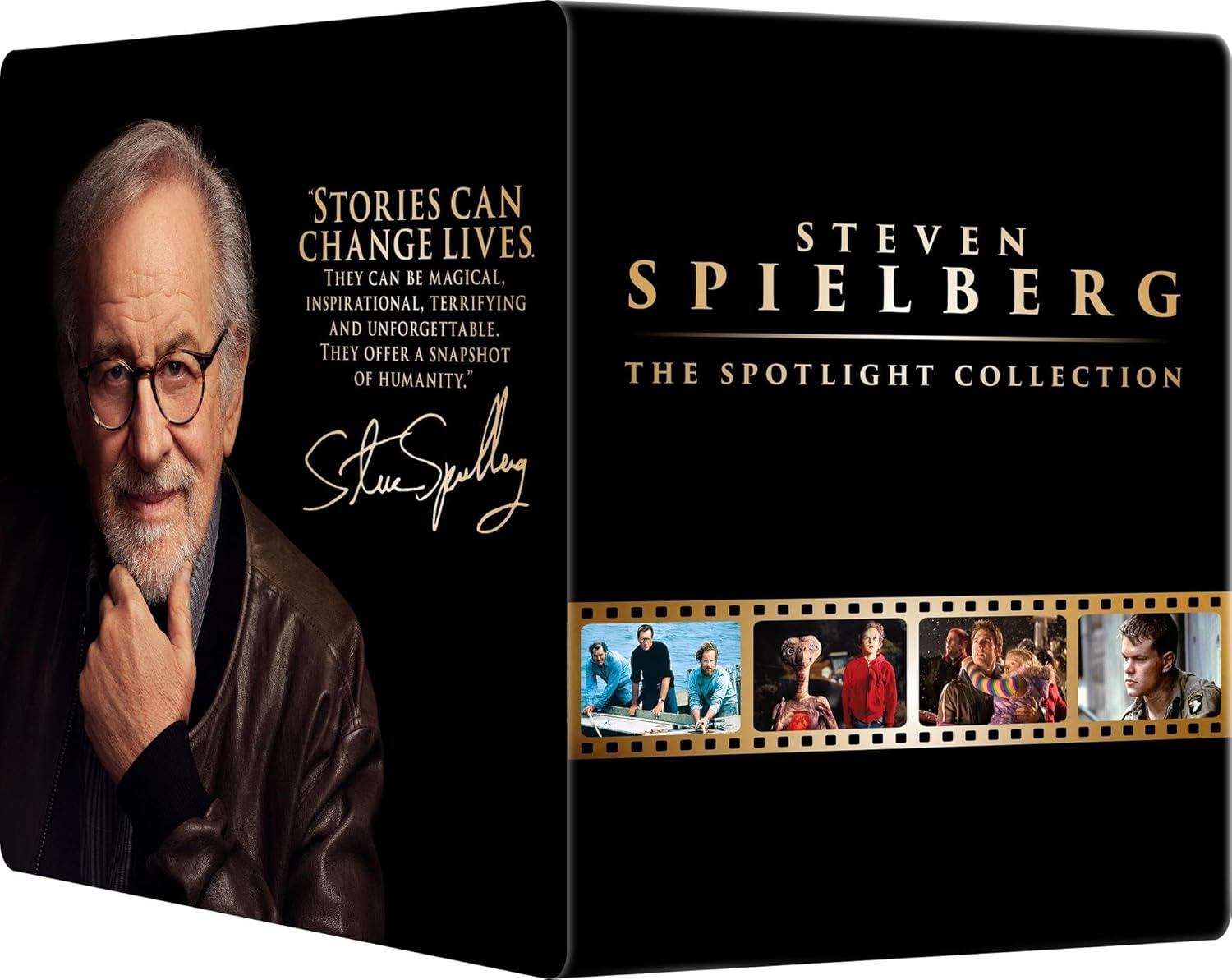 Steven Spielberg: The Spotlight Collection Presents 8 Films On 4k UHD, Blu-ray, & Digital