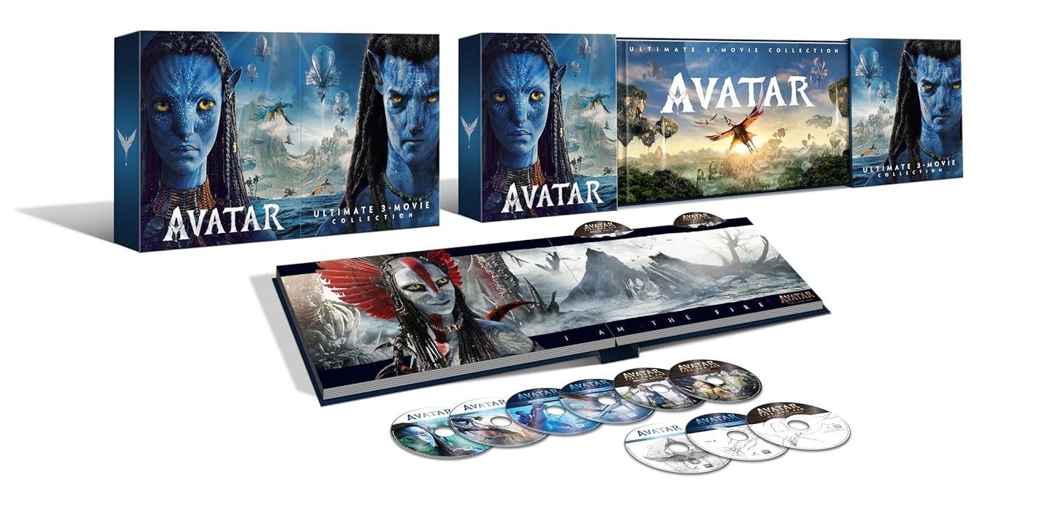 The Avatar 3-Movie Collectors Edition beauty