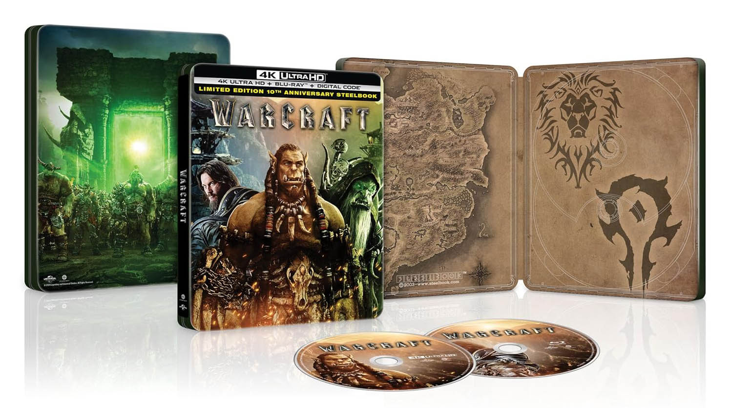 Warcraft 10th Anniversary Limited Edition SteelBook 
