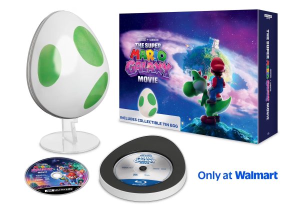 The Super Mario Galaxy Movie 4k Blu-ray Walmart Exclusive Tin Edition