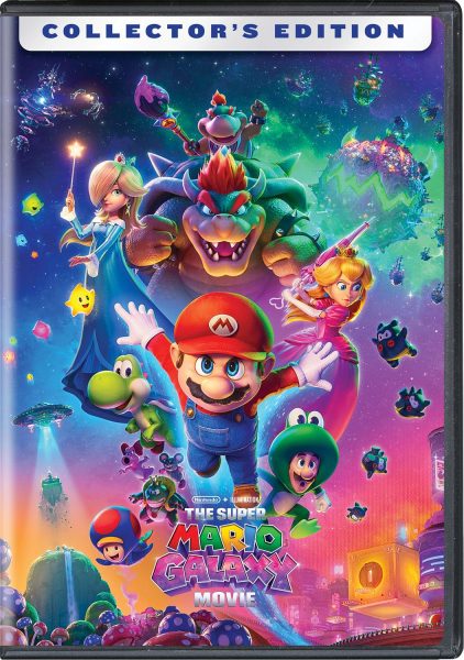 The Super Mario Galaxy Movie DVD