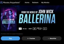 Lionsgate Movies Are Now Available On Movies Anywhere, Plus Retroactive Lionsgate's Ballerina on Movies Anywhere