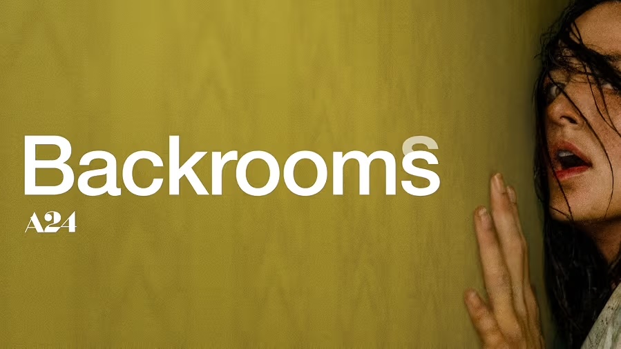 Backrooms digital poster