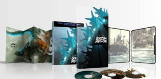 Godzilla Minus One Is Releasing In This New 3-Disc Limited Edition SteelBook Godzilla Minus One - Limited Edition SteelBook open
