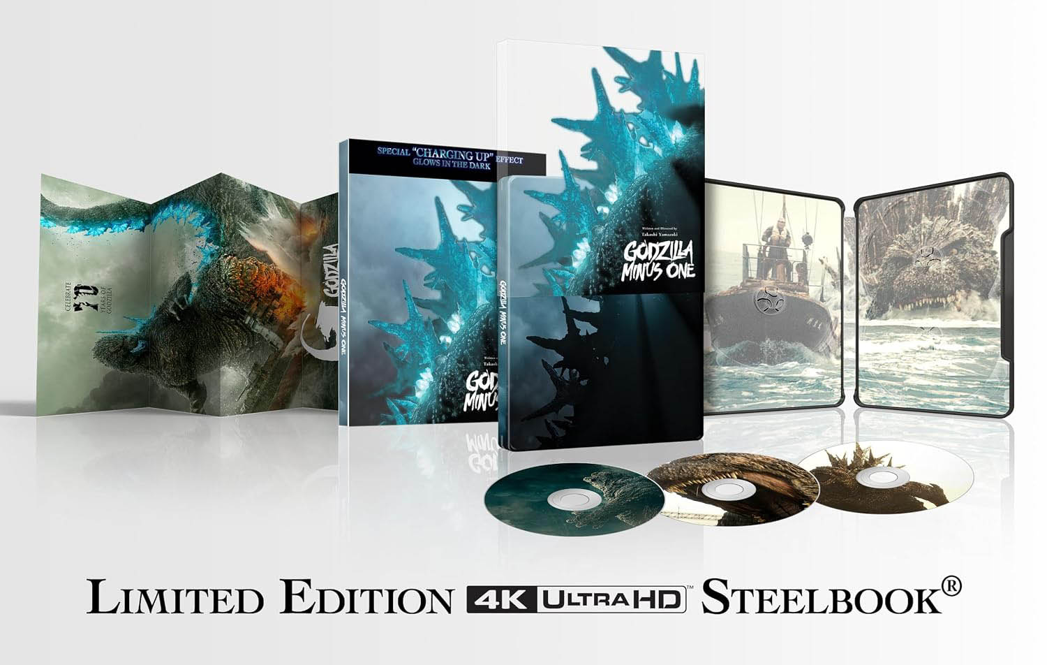 Godzilla Minus One - Limited Edition SteelBook open