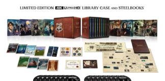 Harry Potter Films Releasing In 8-Film SteelBook Library Case Edition With Certificate Of Authenticity Harry Potter 8-Film Steelbook Library Case Amazon Exclusive open
