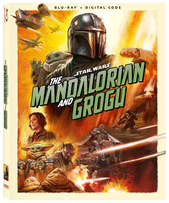 Star Wars- The Mandalorian and Grogu Blu-ray