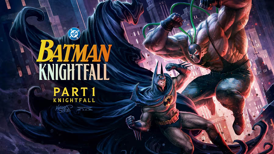 Batman- Knightfall digital poster