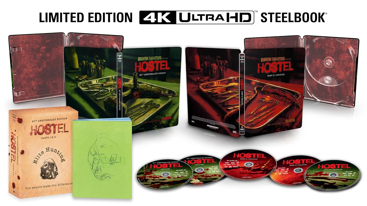 Hostel Parts I & II 4k UHD