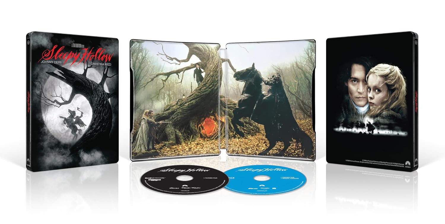 Sleepy Hollow Limited Edition SteelBook Reprint open