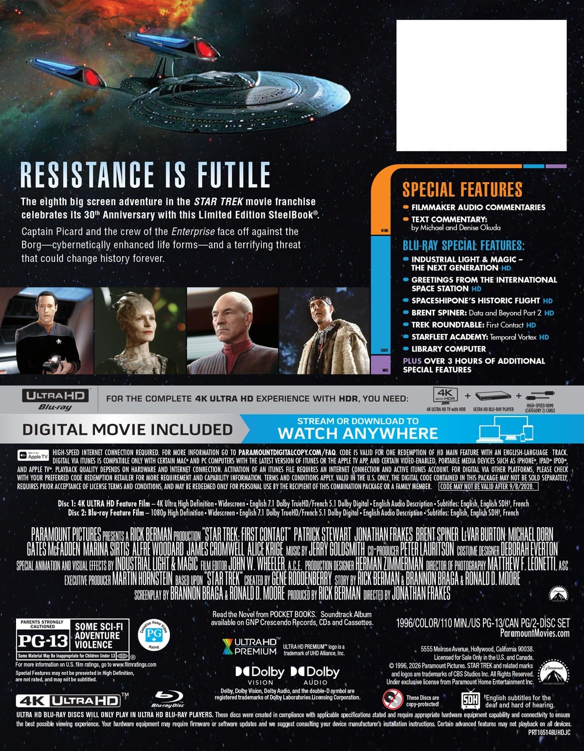 Star-Trek-First-Contact-4k-SteelBook-2026-specs