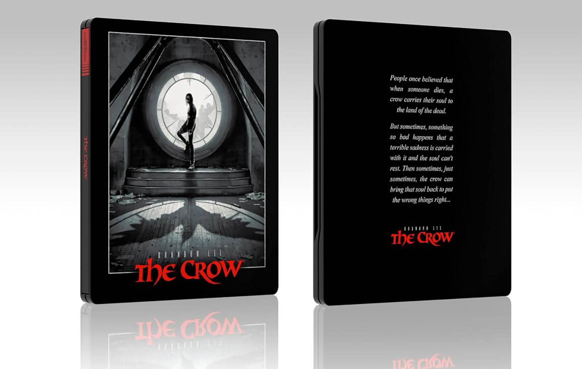 The Crow 1994 SteelBook front UK