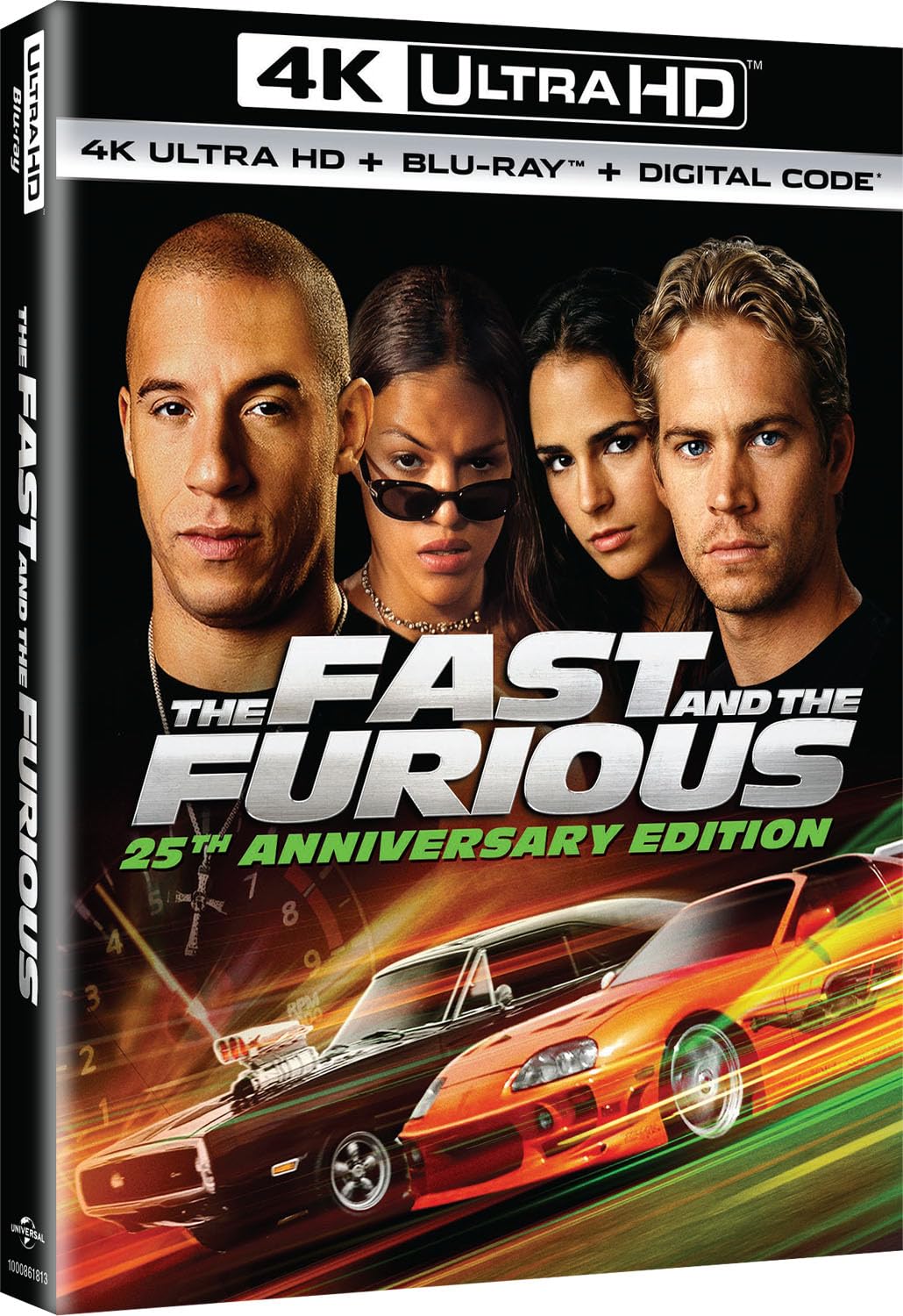 The Fast and the Furious 25th Anniversary 4k UHD standard edition
