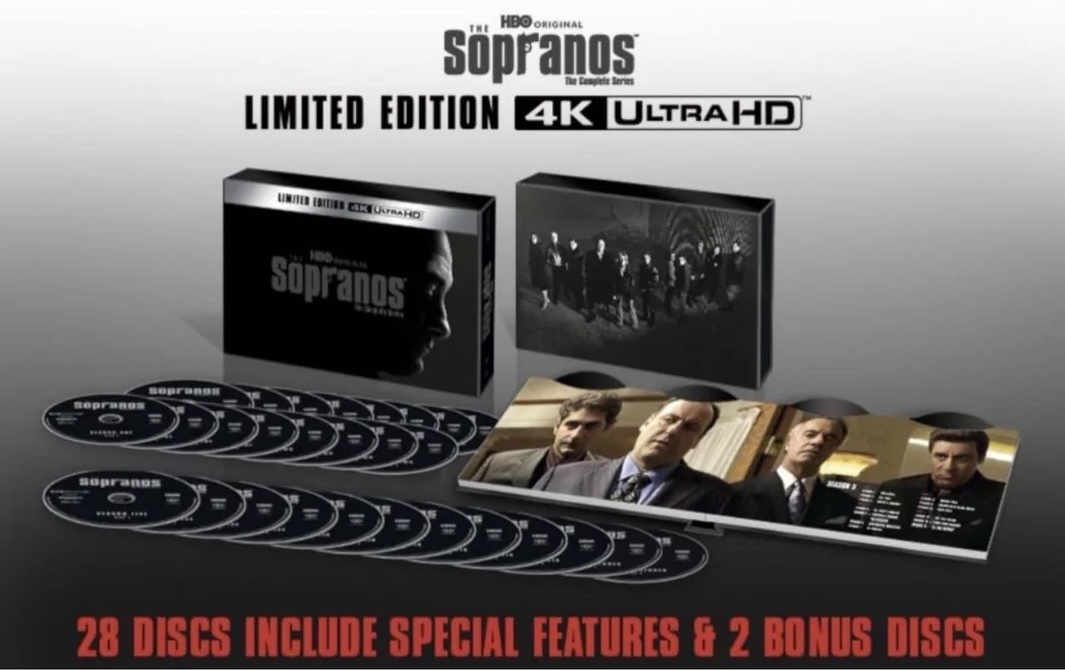 The Sopranos The Complete Series 4k Premium Edition open