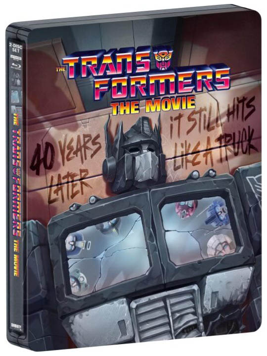 The Transformers- The Movie - 40th Anniversary Limited Edition SteelBook