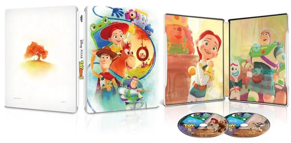 Toy Story 5 4k SteelBook open