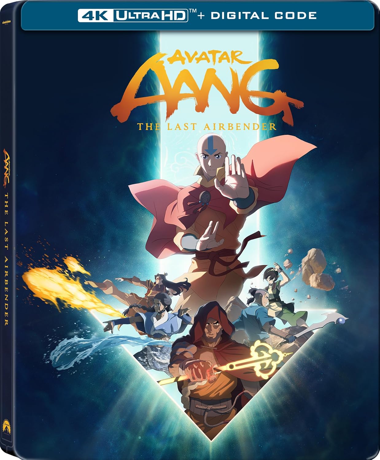 Avatar Aang- The Last Airbender 4k UHD SteelBook Paramount