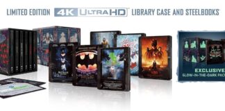 DC Villains 6-Film Limited Edition Steelbook Library Case Amazon Exclusive