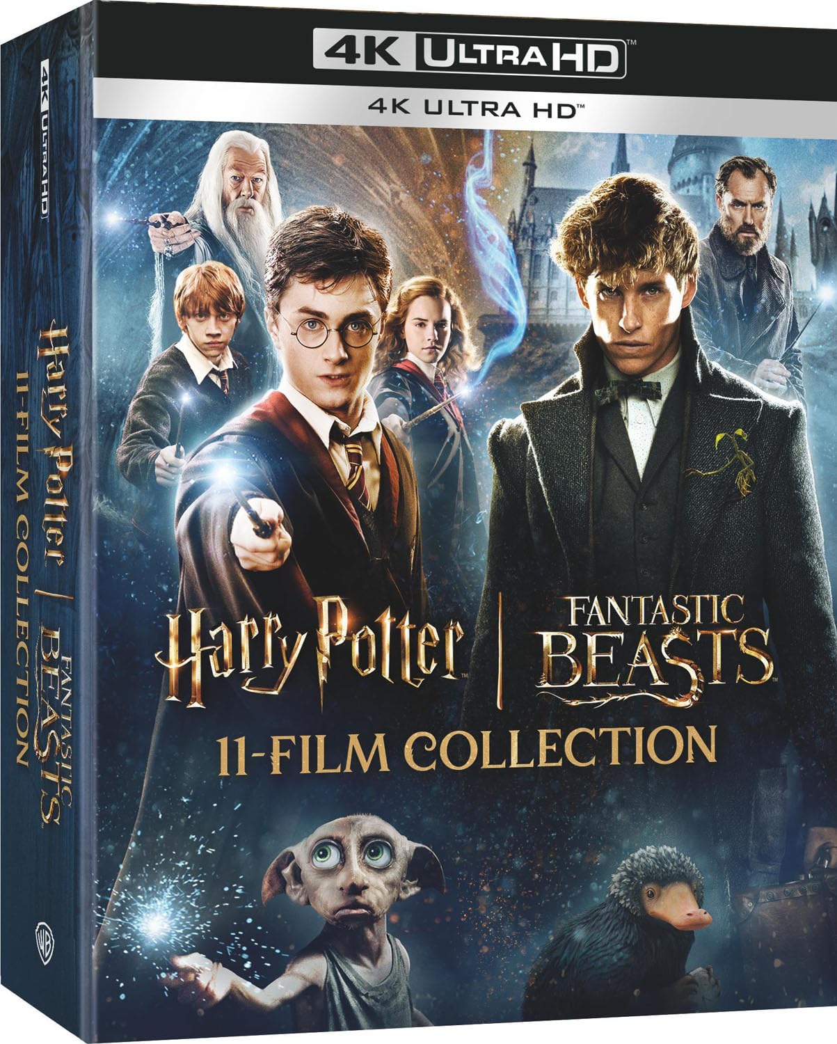 Harry Potter and Fantastic Beasts 11-Film 4k Blu-ray Collection