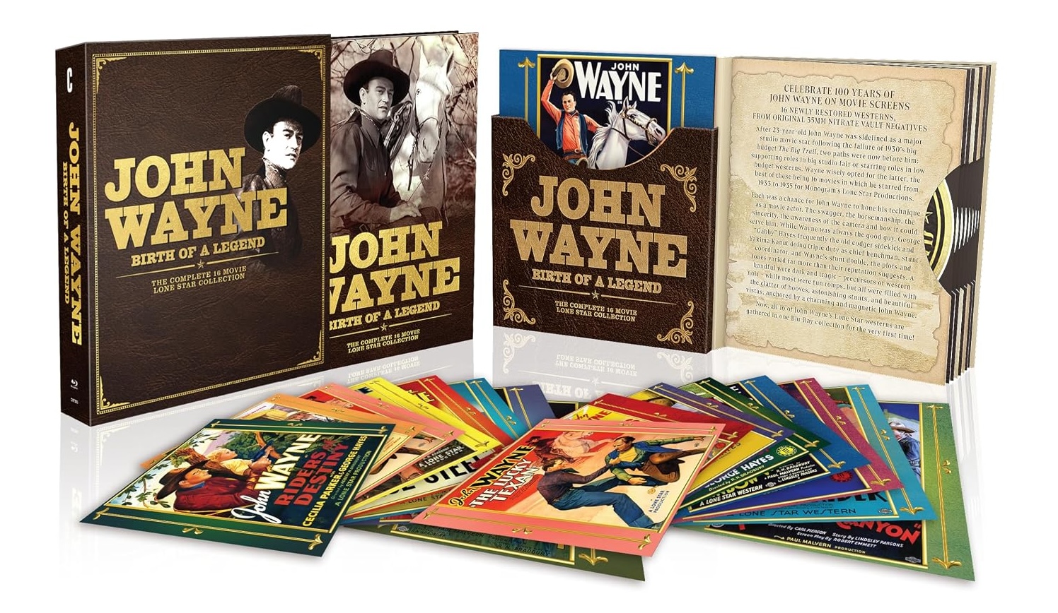 John Wayne- Birth of a Legend Blu-ray open