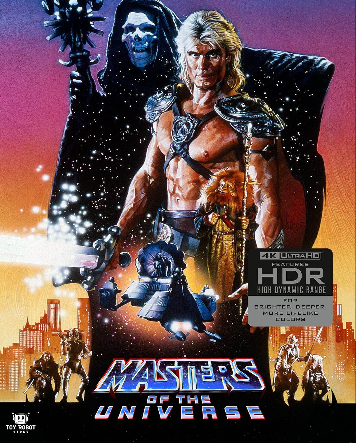 Masters of the Universe 4k UHD 1987 Toy Robot