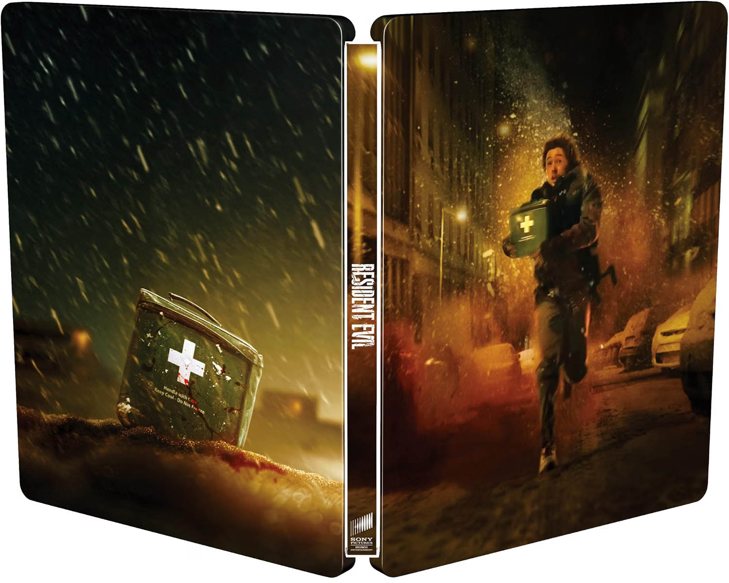 Resident Evil 4k SteelBook open UK copy