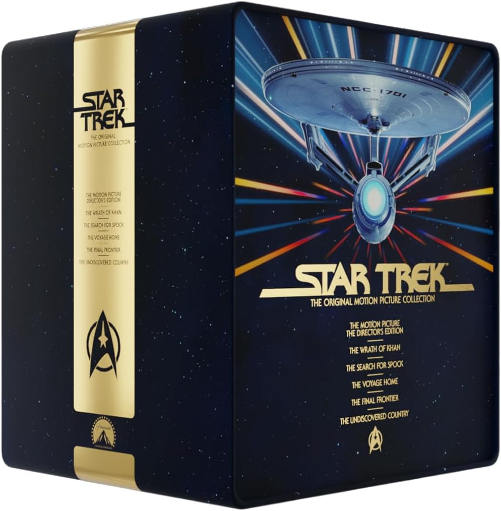 Star Trek- The Collection Library Case (1-6) Library Case Collection 4k UHD rev