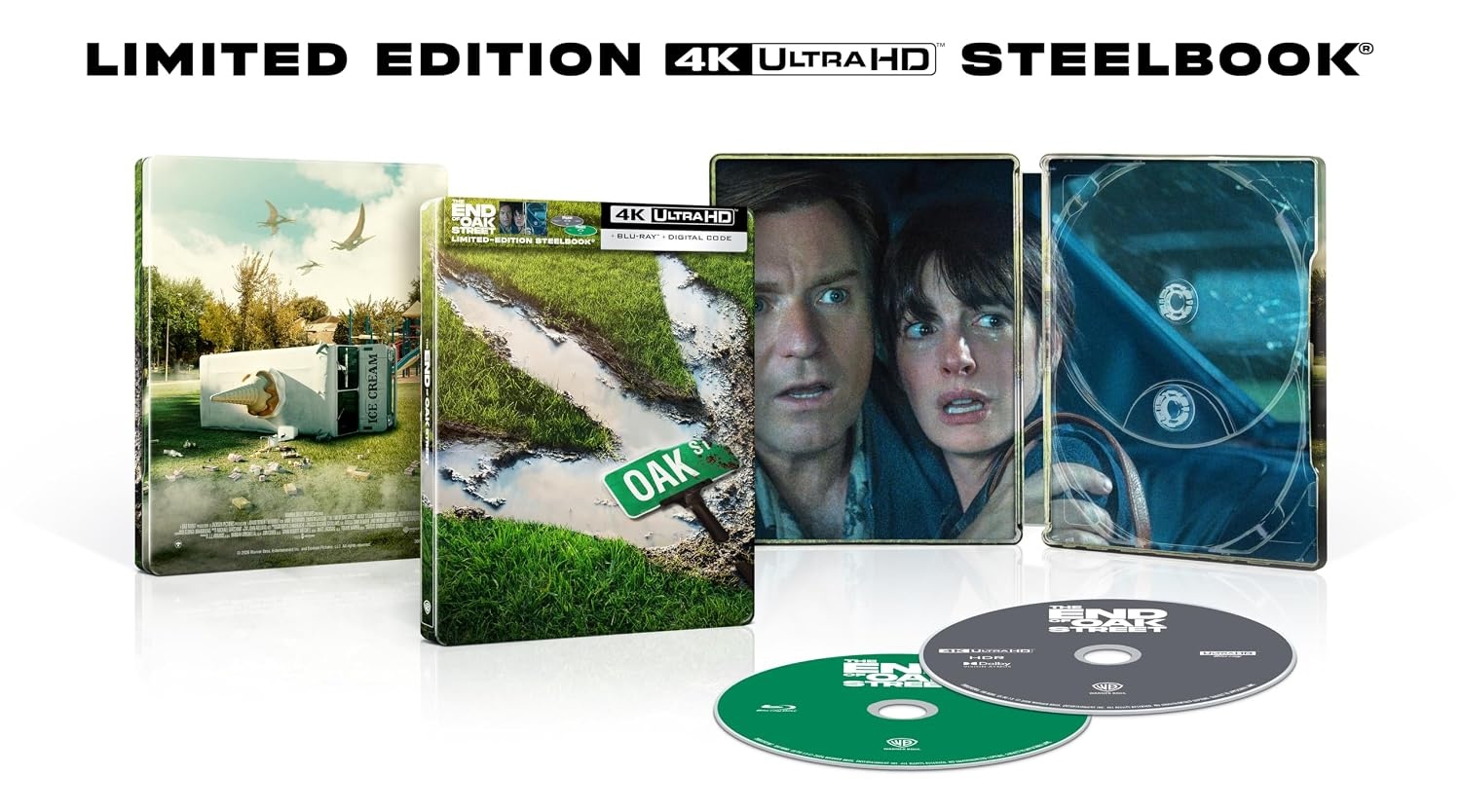 The End of Oak Street SteelBook open