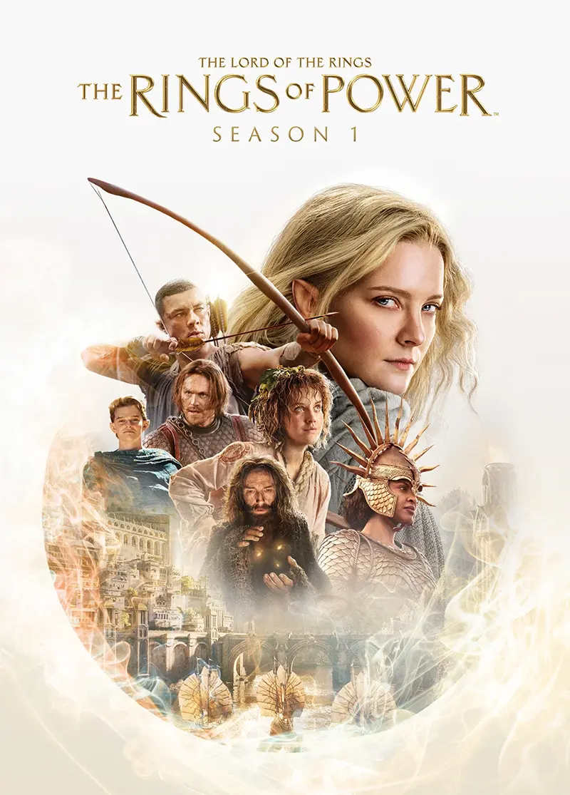 The Lord of the Rings- The Rings of Power - Season One DVD