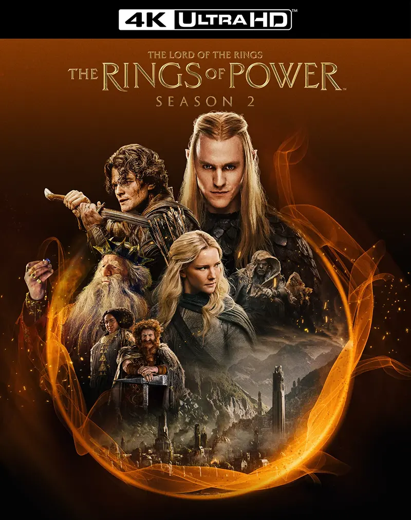 The Lord of the Rings- The Rings of Power - Season Two 4k Blu-ray