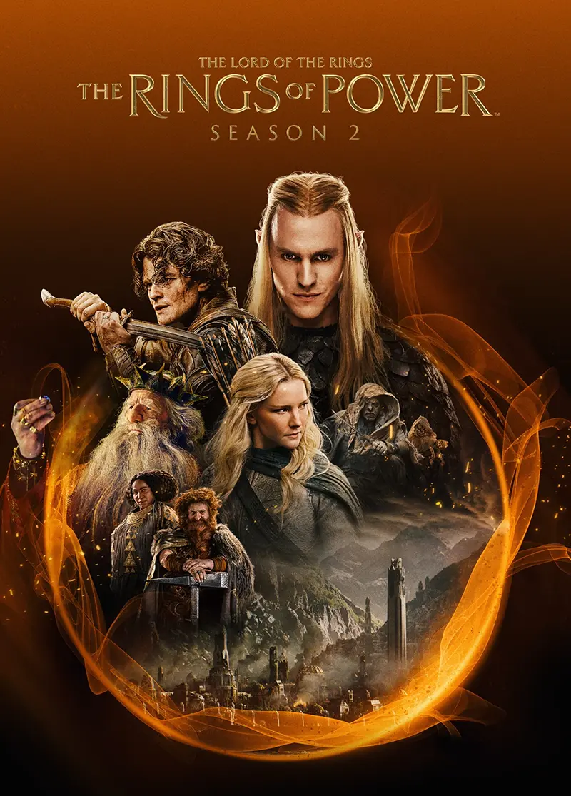 The Lord of the Rings- The Rings of Power - Season Two DVD