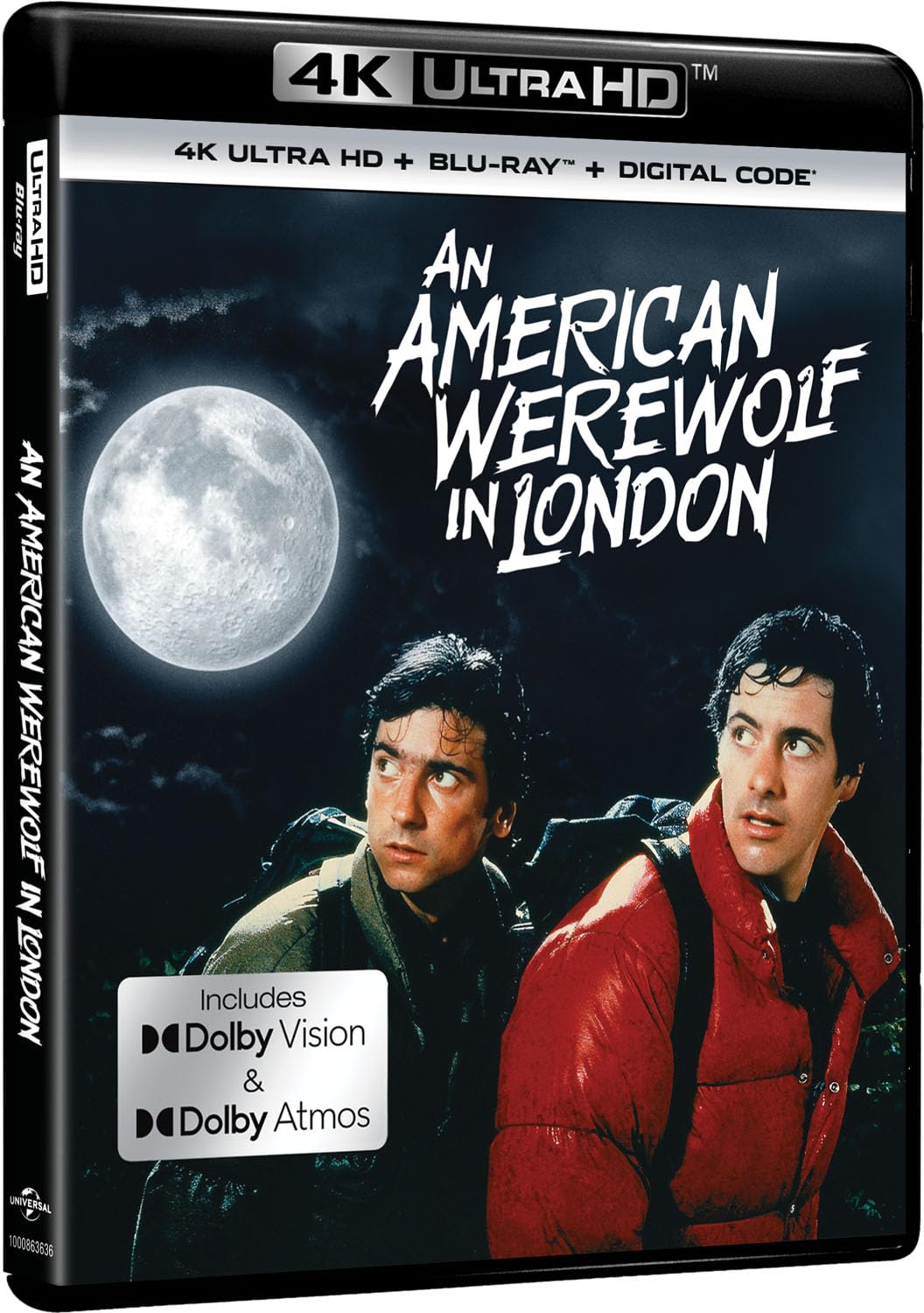 An American Werewolf in London 4K Blu-ray 45th Anniversary Universal