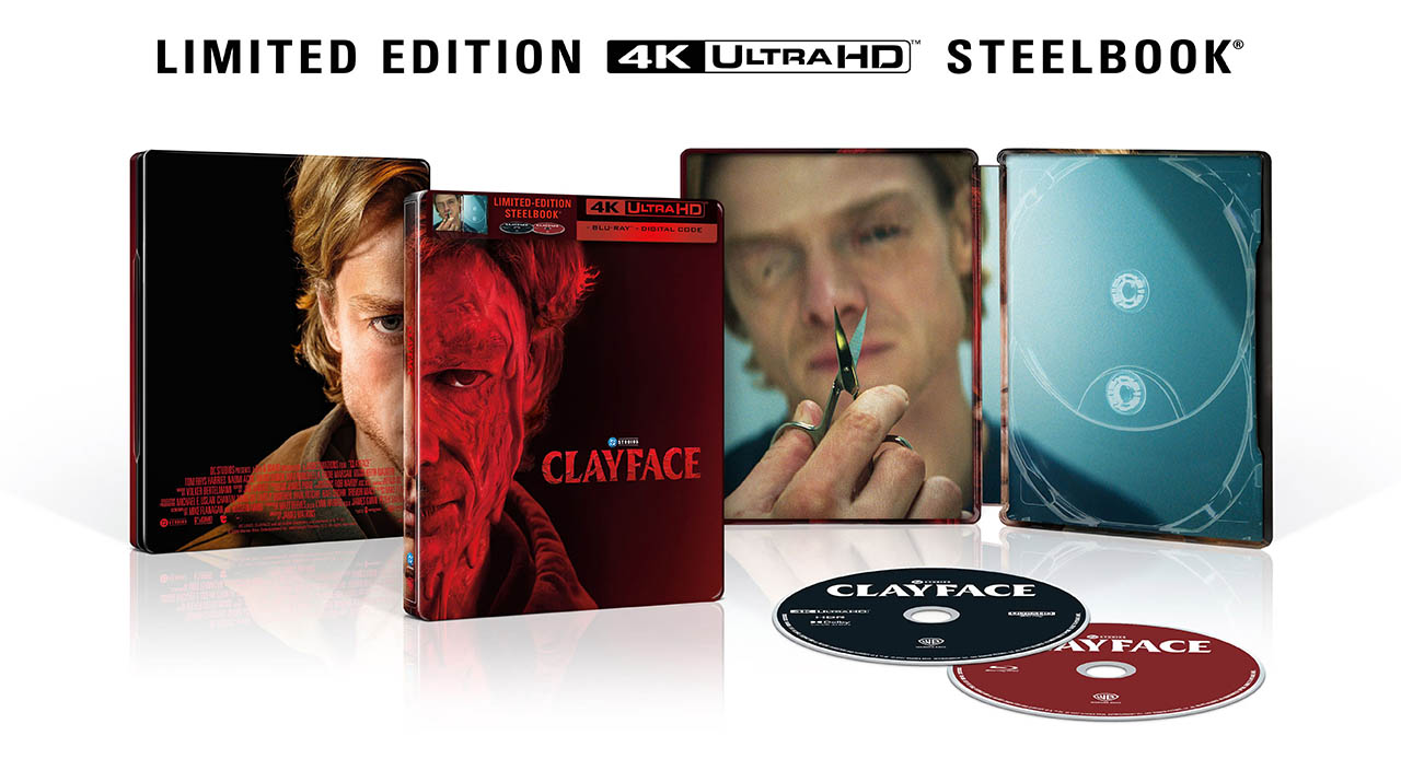 Clayface 4k SteelBook open