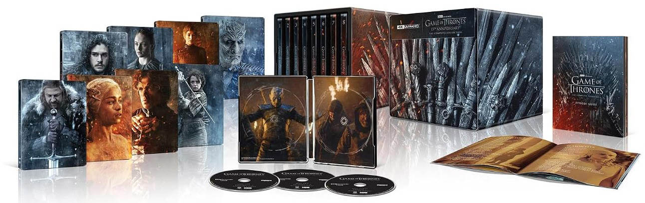 Game of Thrones: The Complete Series Ice & Fire Collection SteelBook