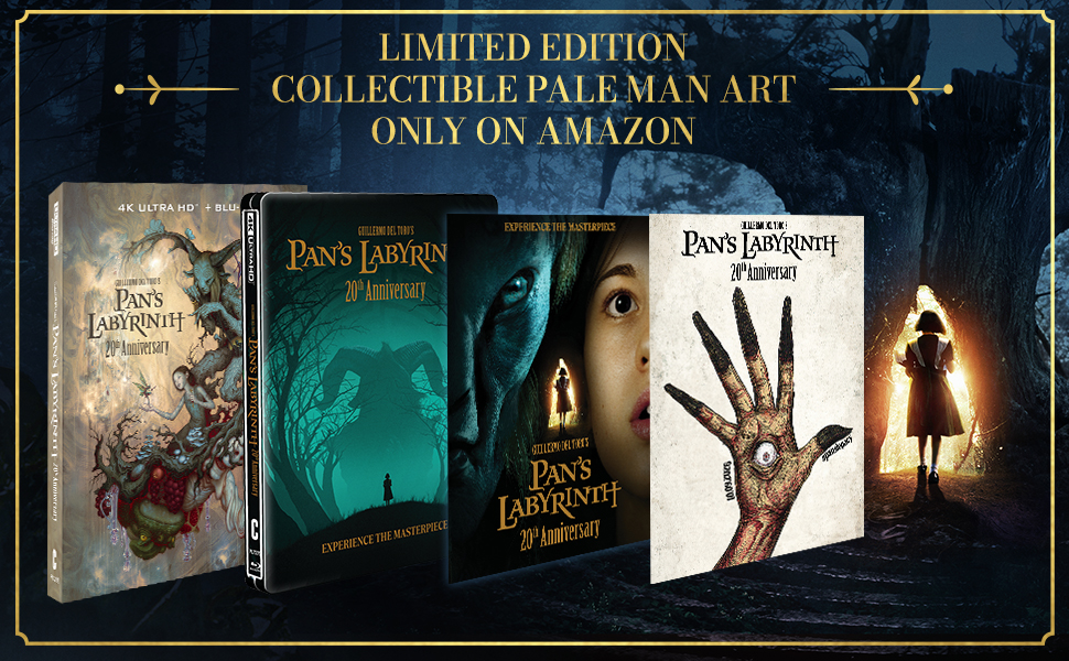 Pans Labyrinth Collectors Edition 4k UHD CINEDIGM Amazon Exclusive