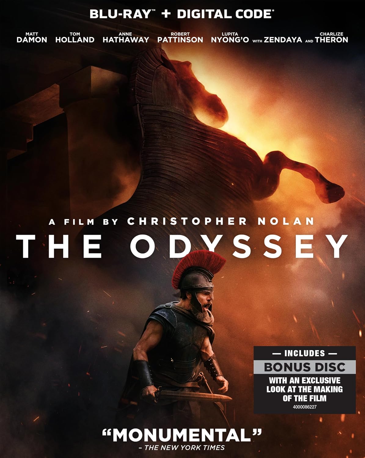 The Odyssey Blu-ray flat