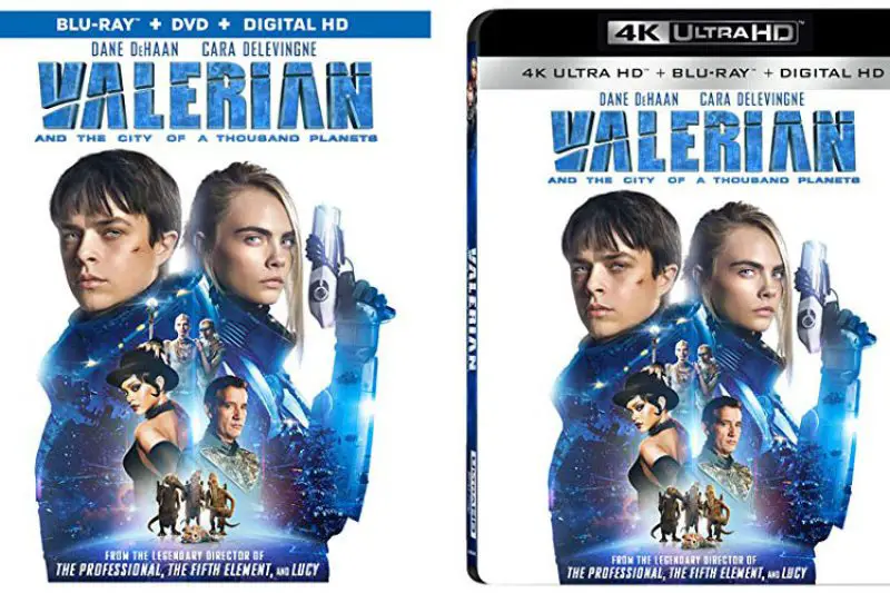 Release Date Pre Orders Up For Valerian On Blu Ray 4k Ultra Hd